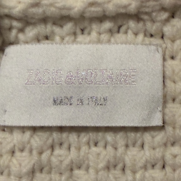 Zadig & Voltaire Ask For Love Open Cardigan Womens Med/large - Picture 9 of 12